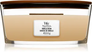 WoodWick Vanilla Bean vonná svíčka s dřevěným knotem 453,6 g