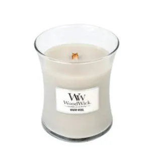 WoodWick Warm Wool vonná svíčka s dřevěným knotem pro ženy