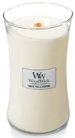 White Tea & Jasmine vonná svíčka s dřevěným knotem 609,5 g
