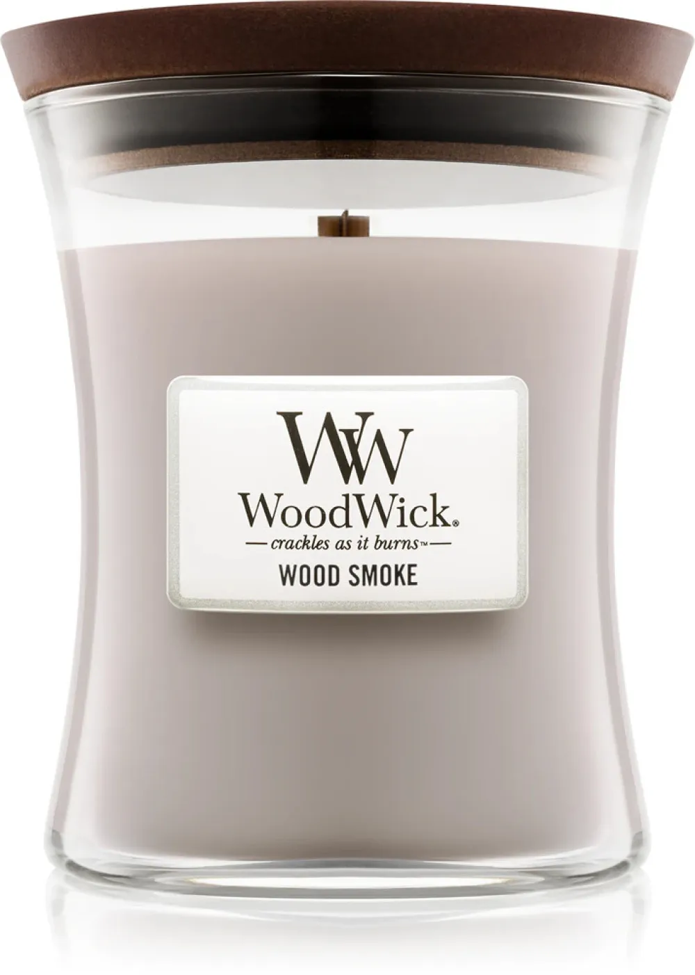 Wood Smoke vonná svíčka s dřevěným knotem 275 g