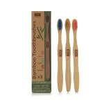 Oral Care Bamboo Toothbrush Soft 3 ks