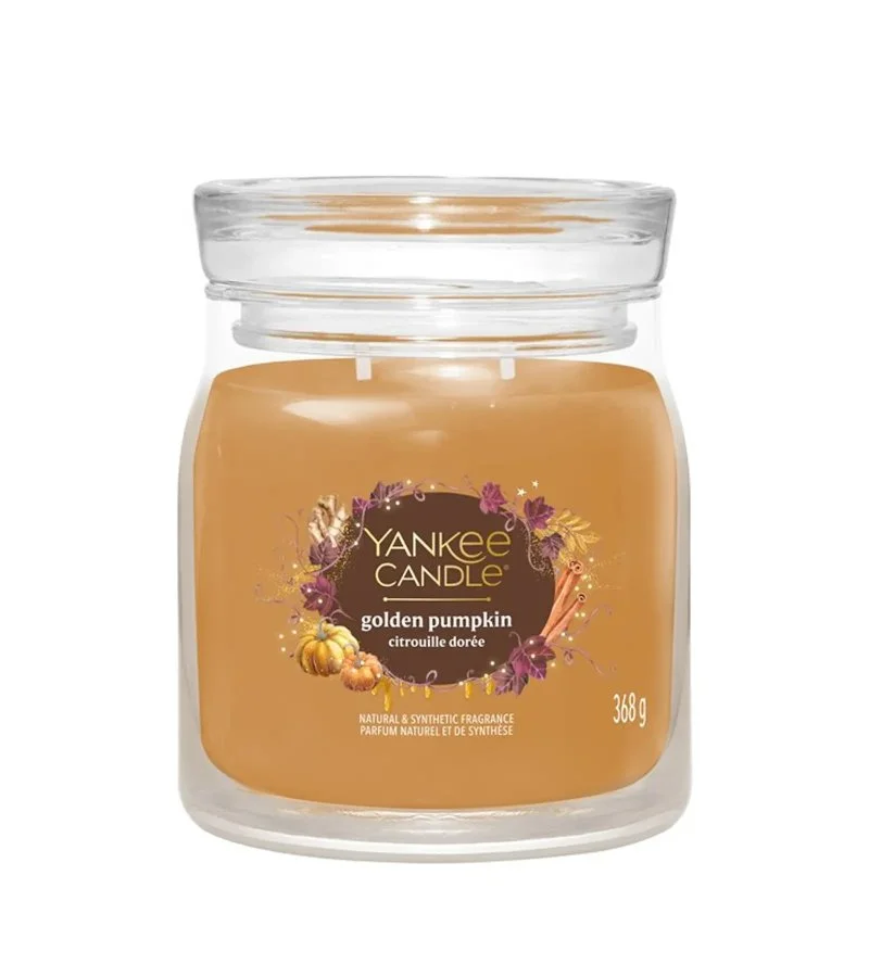 Pumpkin Cinnamon Swirl signature svíčka střední 368 g