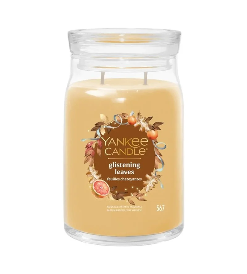 Glistening Leaves signature svíčka velká 567 g