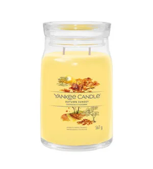 Yankee Candle Autumn Sunset signature svíčka velká 567 g
