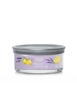 Yankee Candle Lemon Lavender signature tumbler 5 knotů 340 g