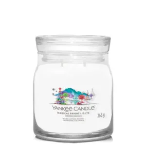 Yankee Candle Magical Bright Lights signature svíčka střední 368 g