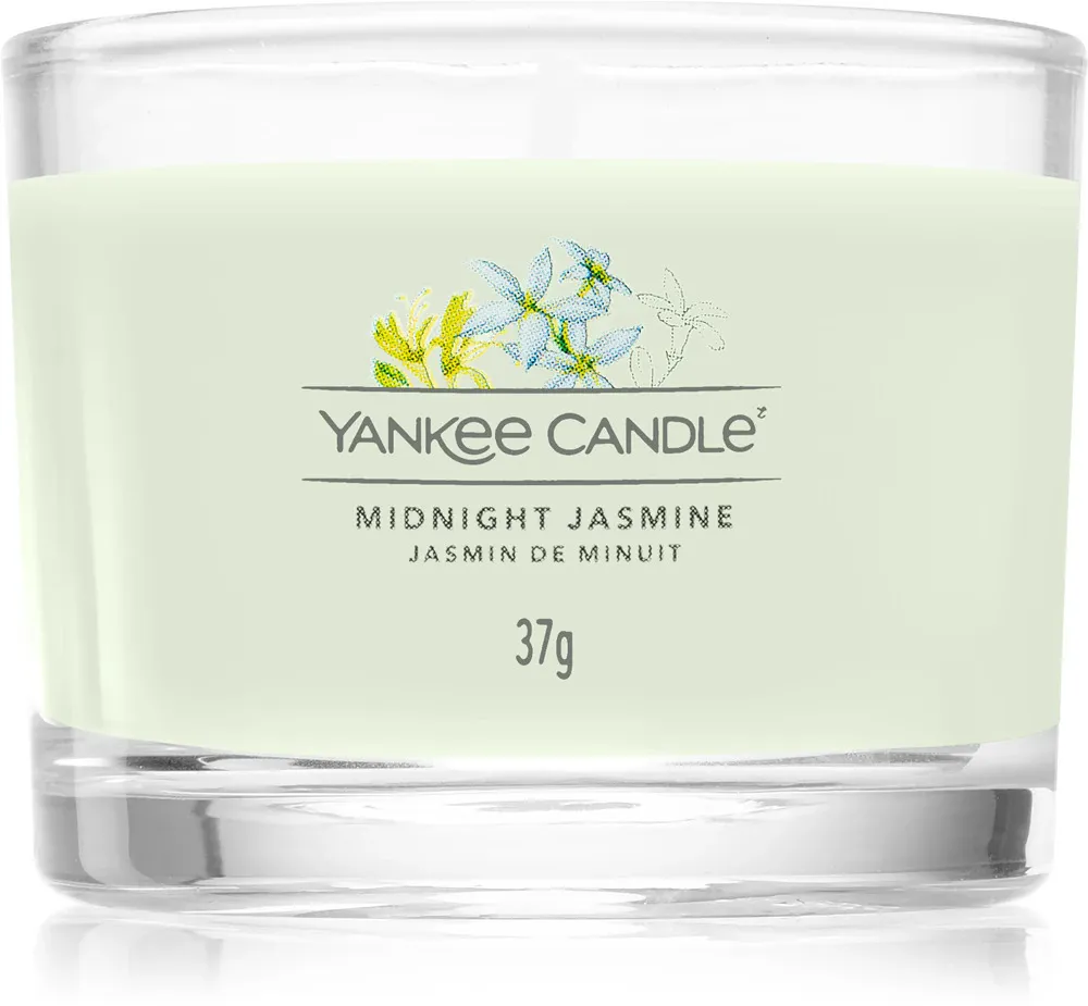 Midnight Jasmine votivní svíčka ve skle 37 g