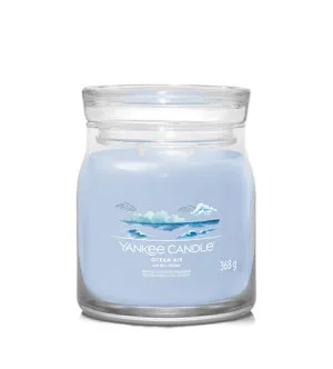 Yankee Candle Ocean Air signature svíčka střední 368 g