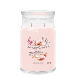 Yankee Candle Pink Sands signature svíčka velká pro ženy