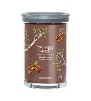 Yankee Candle Praline & Birch signature tumbler velký 567 g
