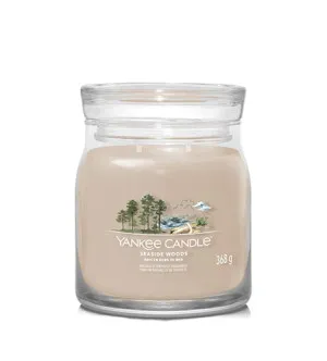 Yankee Candle Seaside Woods signature svíčka střední 368 g