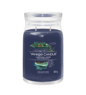 Yankee Candle Signature Lakefront Lodge vonná svíčka pro ženy