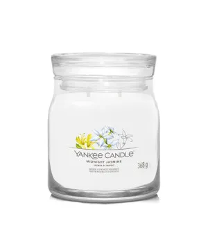 Yankee Candle Signature Midnight Jasmine signature svíčka střední 368 g