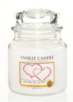 Yankee Candle Snow in Love vonná svíčka 411 g