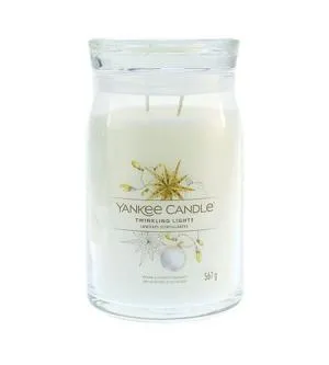 Yankee Candle Twinkling Lights signature svíčka velká 567 g