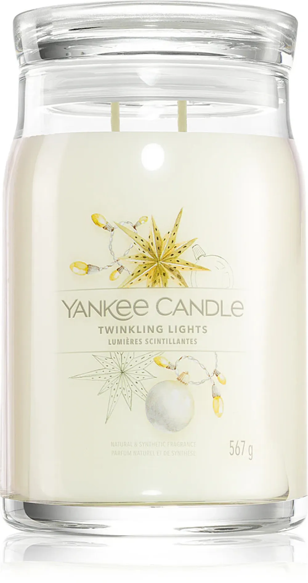 Twinkling Lights signature svíčka velká 567 g
