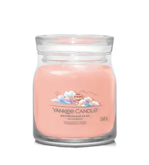 Yankee Candle Watercolour Skies Signature vonná svíčka 368 g