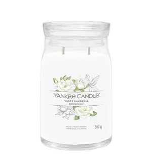 Yankee Candle White Gardenia signature svíčka velká 567 g
