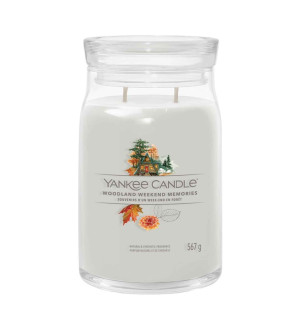 Yankee Candle Woodland Weekend Memories signature svíčka velká unisex