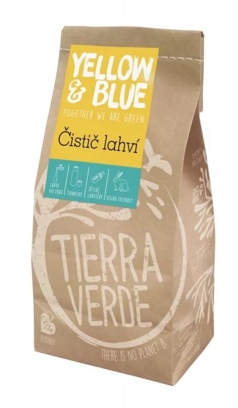 Tierra Verde Čistič lahví (1 kg) - pro snadné mytí lahví a lahviček