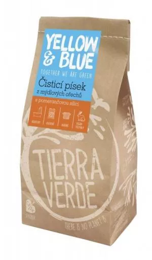 Tierra Verde Čisticí písek (sáček 1 kg) - s pomerančem