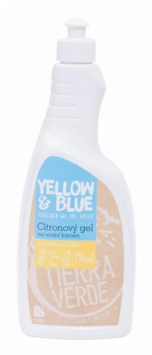 Citronový gel na vodní kámen (750 ml) - s citronovou silicí