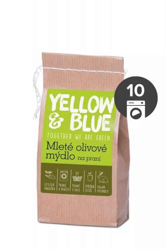 Tierra Verde Mleté olivové mýdlo na praní (200 g) - i pro nejjemnější prádlo