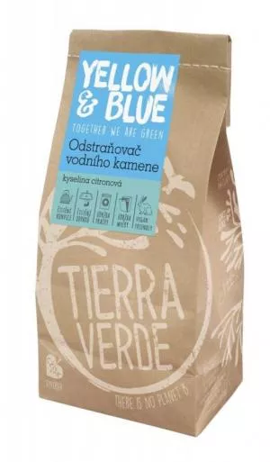 Yellow&Blue (Tierra Verde) Odstraňovač vodního kamene (sáček 1 kg) - koncentrovaný a vysoce účinný