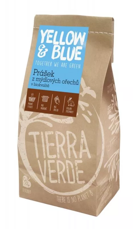Tierra Verde Prášek z mýdlových ořechů BIO (sáček 500 g)
