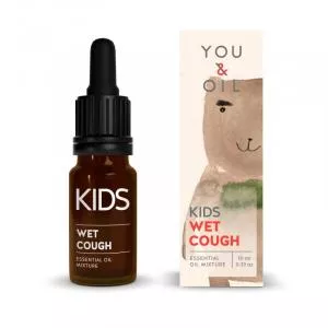 You & Oil KIDS Bioaktivní směs pro děti - Vlhký kašel (10 ml) - uleví od nepříjemného kašle