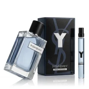 Yves Saint Laurent Y Pour Homme plnitelný 100 ml + EDP MINI parfémovaná voda pro muže