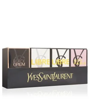 Yves Saint Laurent Miniatures dárková sada Opium 7,5 ml + parfémovaná voda Paris 7,5 ml + parfémovaná voda Black Opium 7,5 ml + parfémovaná voda Mon Paris parfémovaná voda pro ženy