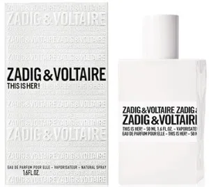 Zadig & Voltaire This is Her! parfémovaná voda pro ženy 50 ml
