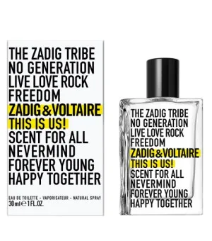 Zadig & Voltaire This Is Us! toaletní voda unisex 30 ml