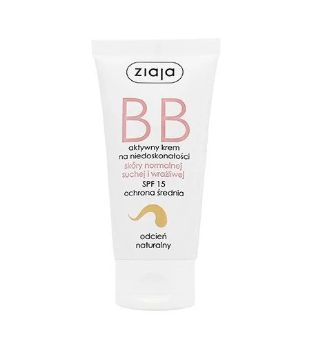 BB Cream Normal, Dry & Sensitive Skin BB krém pro normální a suchou pleť SPF 15 Natural 50 ml