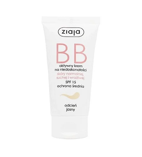 BB Cream Normal, Dry & Sensitive Skin BB krém pro normální a suchou pleť SPF 15 Light 50 ml