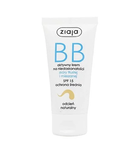 BB Cream Oily & Combination Skin BB krém pro mastnou a smíšenou pleť SPF 15 Natural 50 ml
