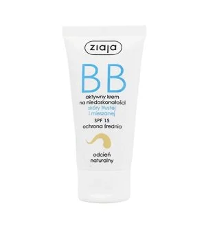 Ziaja BB Cream Oily & Combination Skin BB krém pro mastnou a smíšenou pleť SPF 15 Natural