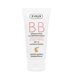Ziaja BB Cream Normal, Dry & Sensitive Skin BB krém pro normální a suchou pleť SPF 15 Dark