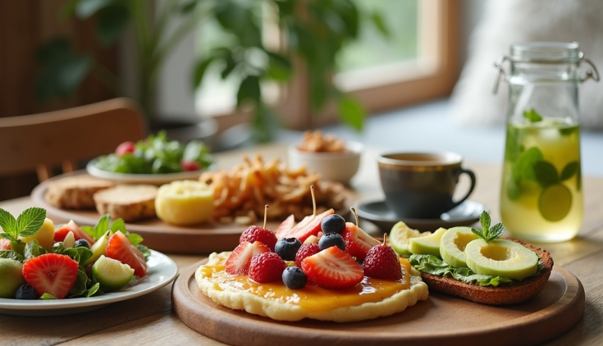 Brunch doma zvládnete snadno, když spojíte sladké, slané a jednu teplou věc, která zasytí