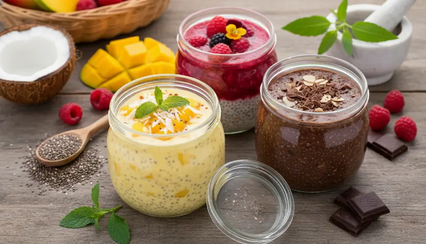 Chia pudink jako zdravá snídaně bez námahy