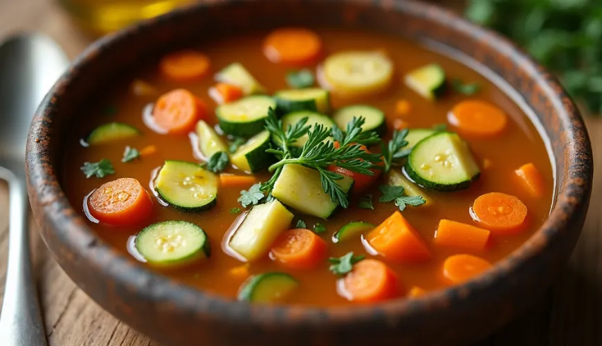 Dietní polévka na žaludek recept, který potěší vaše smysly