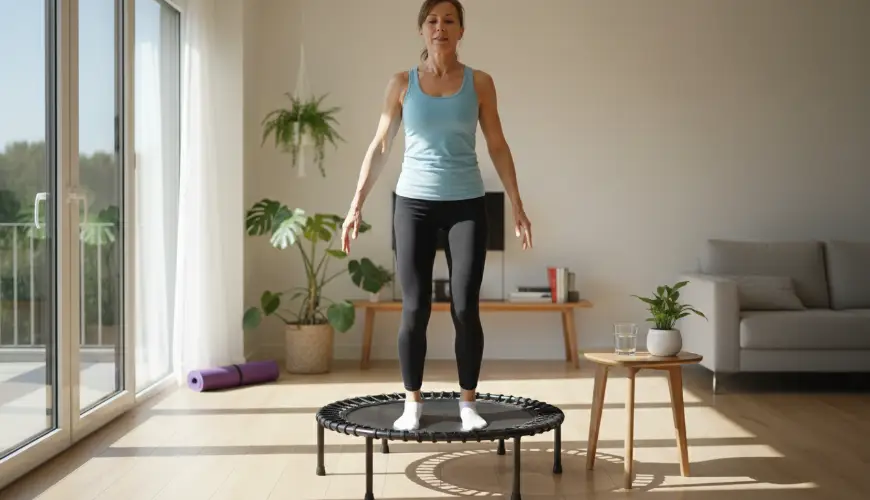 Domácí trampolína jako účinný trénink pro lymfatický systém