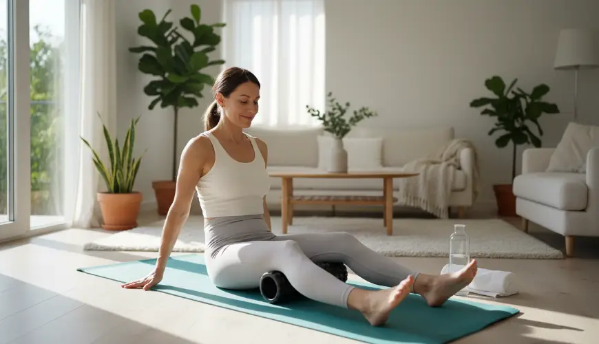 Foam roller zmírní ztuhlé svaly během pár minut