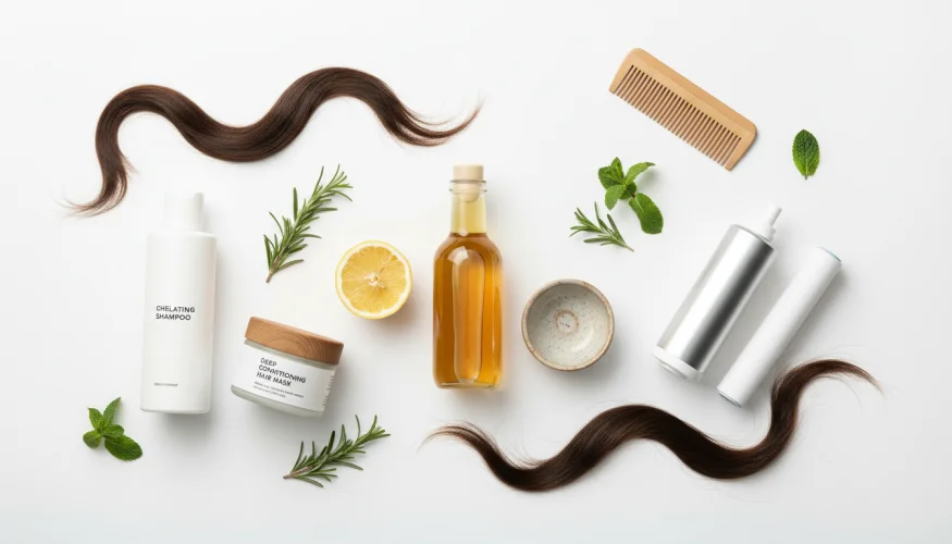 Haarpflege bei hartem Wasser – Produkte und natürliche Mittel