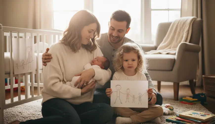 Jak připravit staršího sourozence na miminko