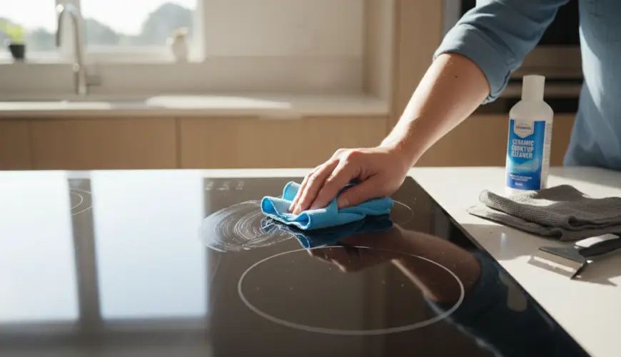 Jak se vypořádat se škrábanci na sklokeramické desce