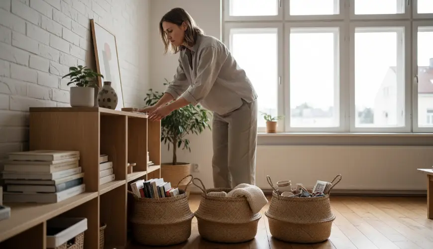 Jak snížit doma nepořádek bez vyhazování věcí