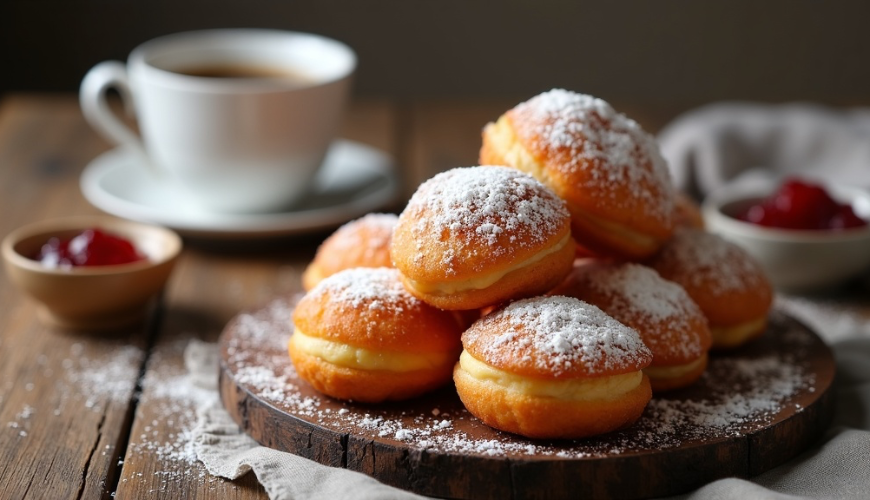 Koblížky recept bez kynutí, tvarohové kouzlo pro každého