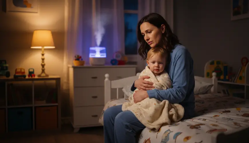 Laryngitida u dětí a noční štěkavý kašel, který děsí rodiče
